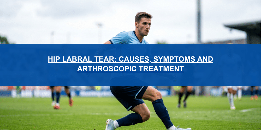 Hip Labral Tear Causes Symptoms and Arthroscopic Treatment